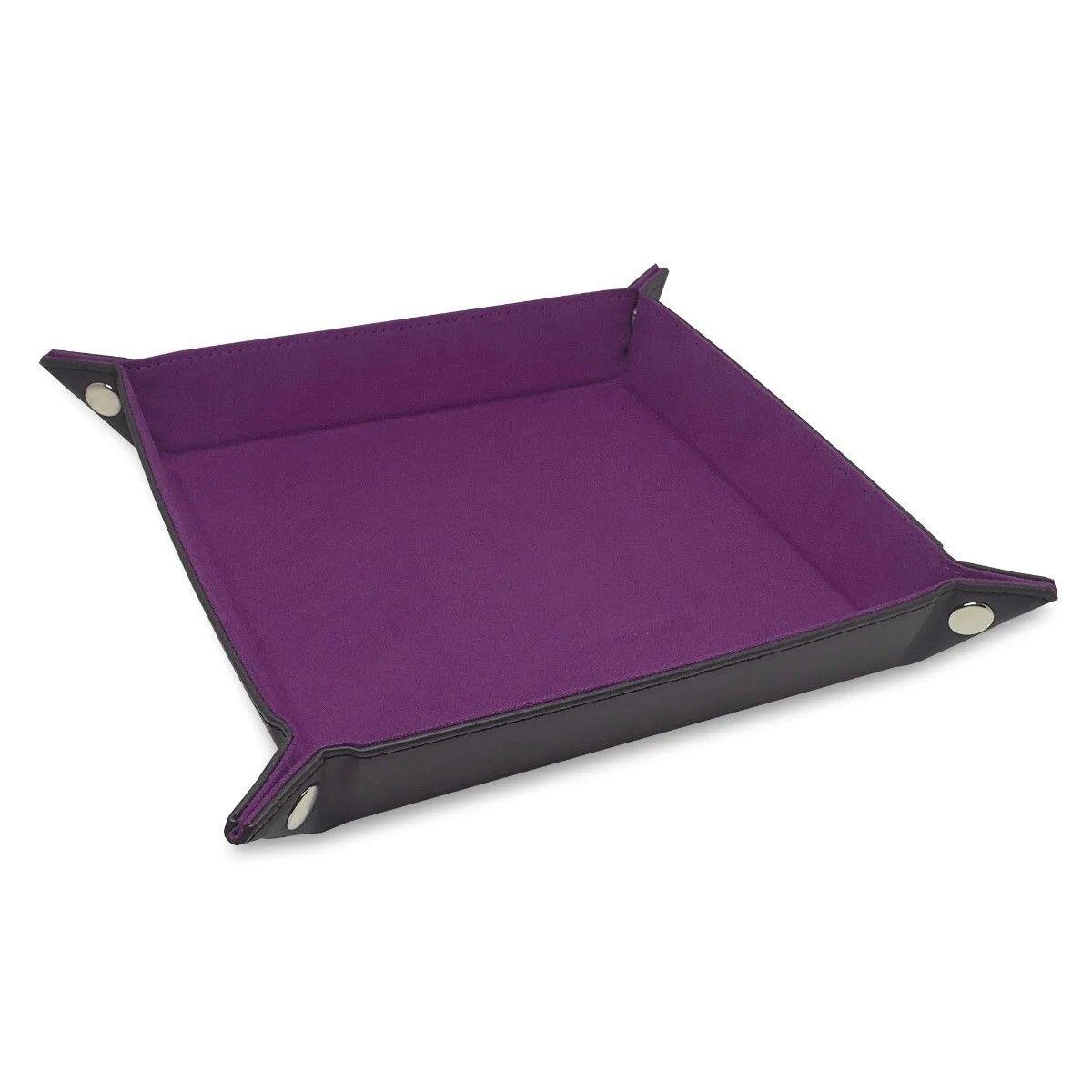 Spectrum Square Dice Tray - Plum