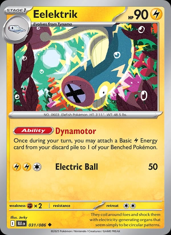 Eelektrik (Poke Ball Pattern)