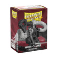 Dragon Shield Non-Glare Matte Blood Red Sleeves (100-Pack)