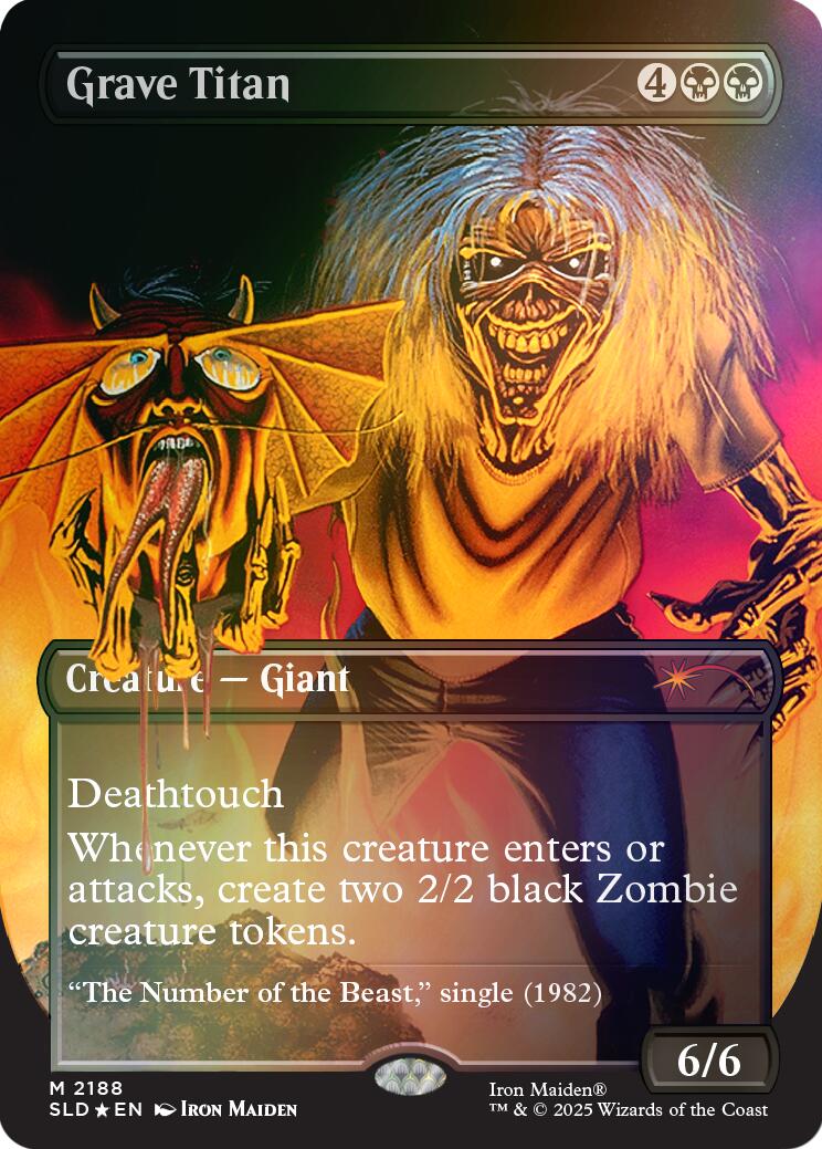 Grave Titan (2188) (Rainbow Foil)