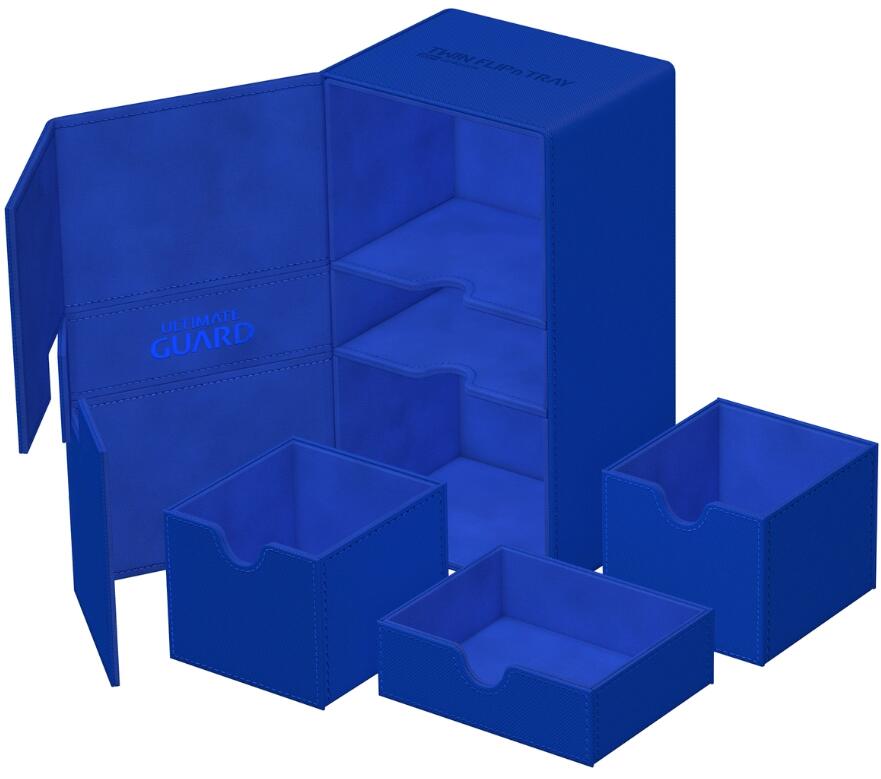 Twin Flip`n`Tray - Blue (Holds 200+)