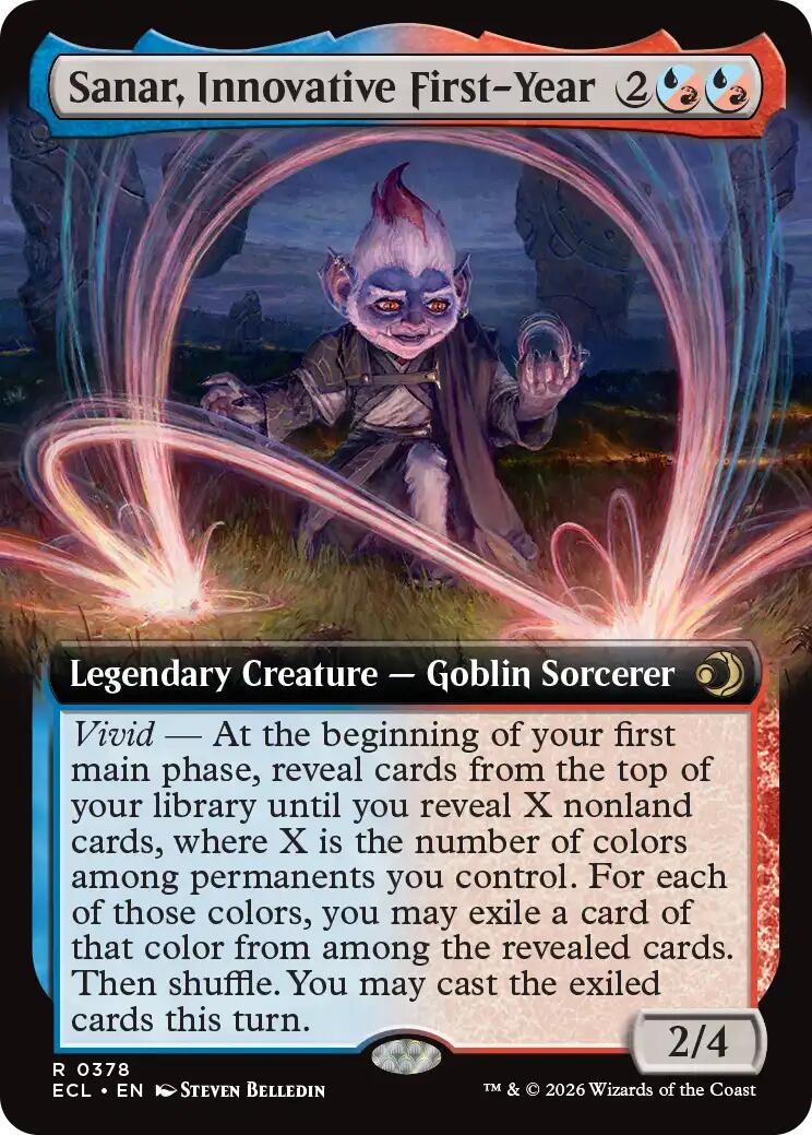 Sanar, Innovative First-Year (Extended Art)