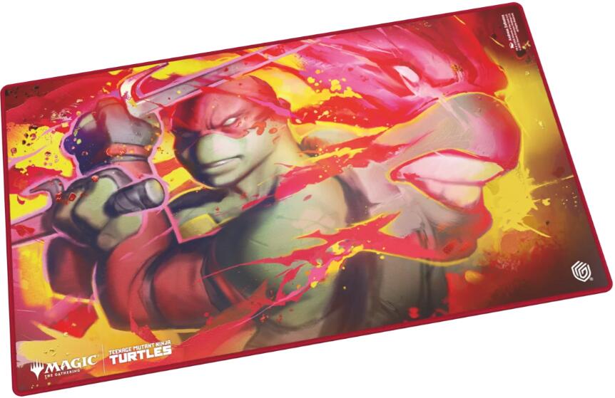Magic: The Gathering Teenage Mutant Ninja Turtles Playmat - Raphael's Technique