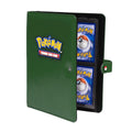 Premium 4-Pocket Snap Binder for Pokémon (Green)