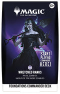 Foundations Commander Deck - Wretched Ranks
