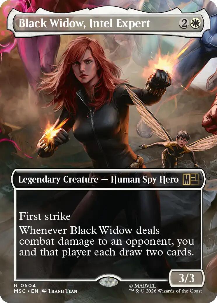 Black Widow, Intel Expert (Borderless)