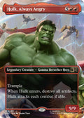 Hulk, Always Angry (Borderless)