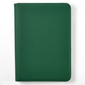 Arcane Fortress 9-Pocket Zippered Binder: Solid Color - Green