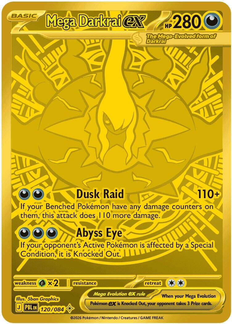 Mega Darkrai ex - 120/084