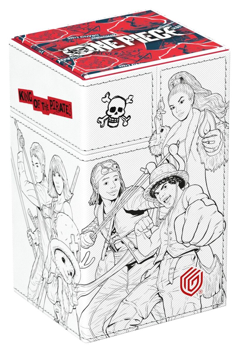 Flip`n`Tray 80+ XenoSkin NETFLIX One Piece Deck Box - Sketch