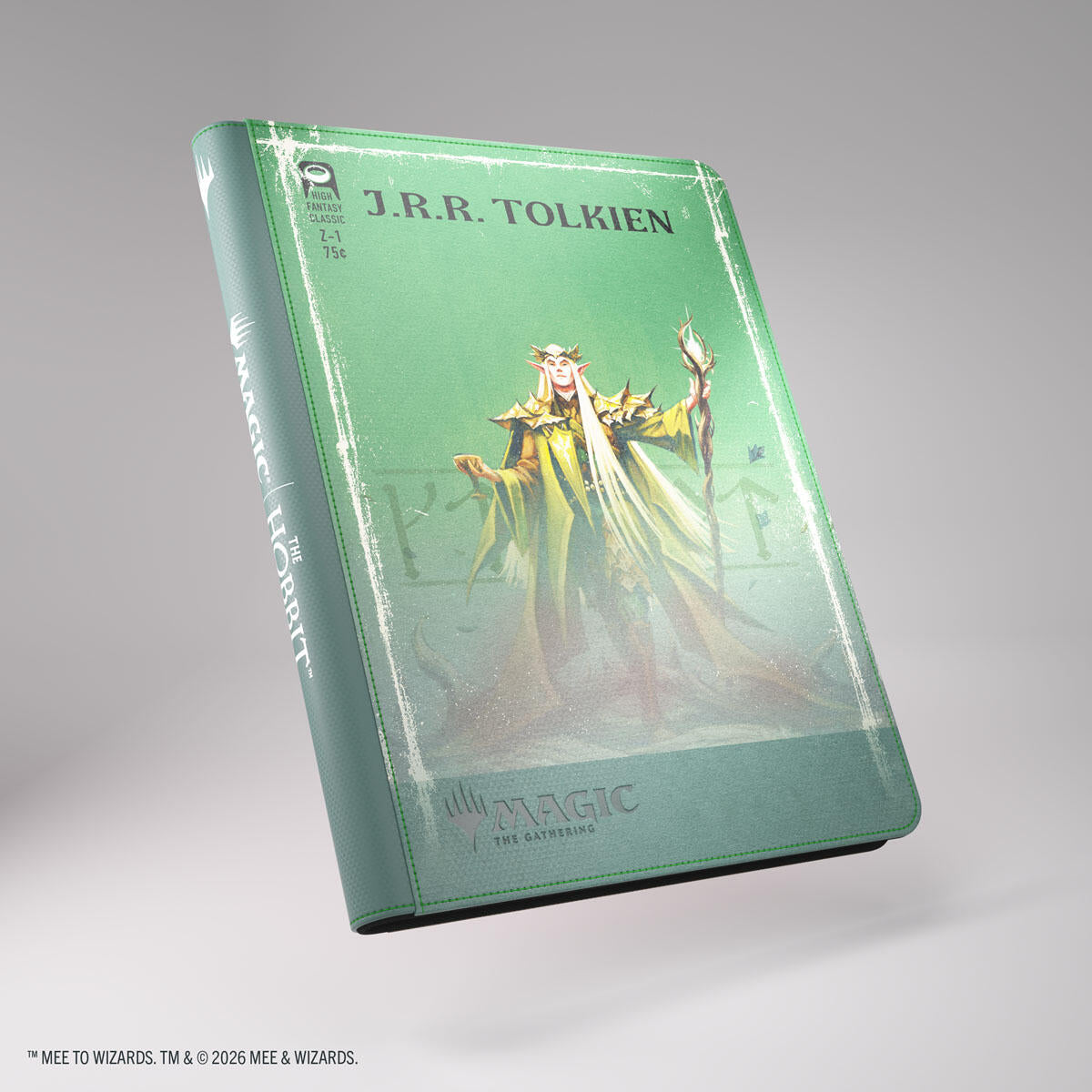 Magic: The Gathering The Hobbit Zip-Up Album 18-Pocket - Thranduil The Elvenking