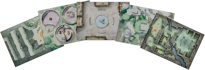 Dungeons & Dragons Arcana Unleashed - Map Pack | D&D Accessories