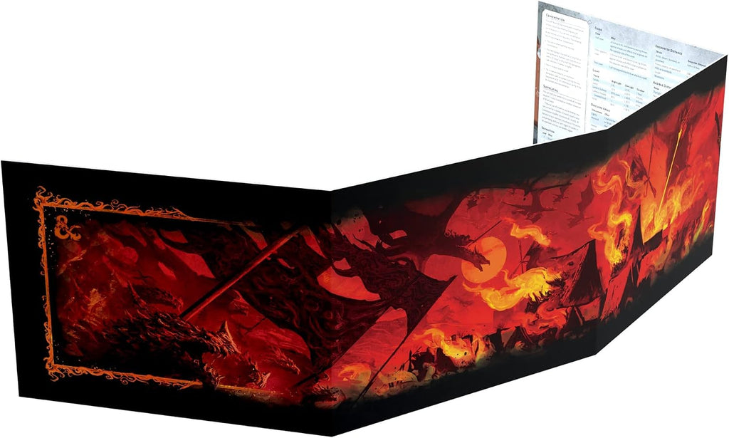 Dungeons and Dragons Dragonlance: Shadow of The Dragon Queen Deluxe Edition (D&D Adventure, DM Screen + Warriors of Krynn Board Game)