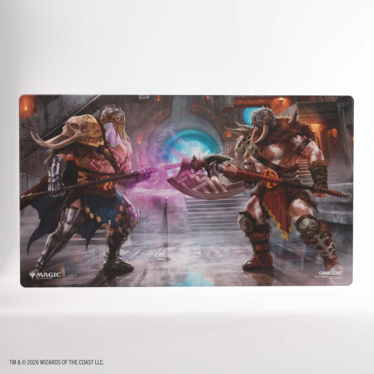 Magic: The Gathering Reality Fracture Shiny Playmat - Garruk of the Veil/Garruk Uncursed
