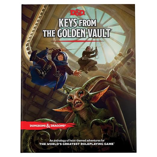 Dungeons & Dragons Keys from the Golden Vault Adventure Book