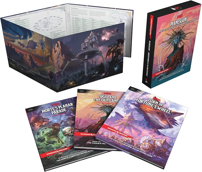 Planescape: Adventures in the Multiverse (D&D Campaign Collection - Adventure, Setting Book, Bestiary + DM Screen)