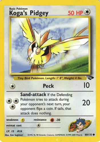 Koga's Pidgey (80)