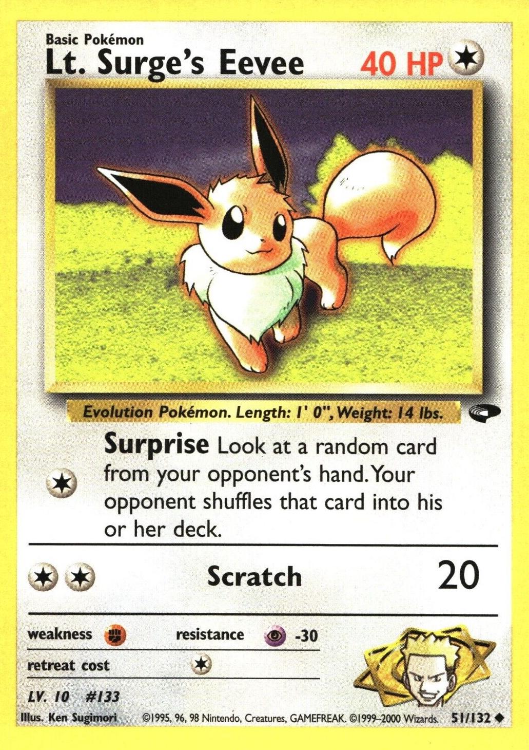 Lt. Surge's Eevee