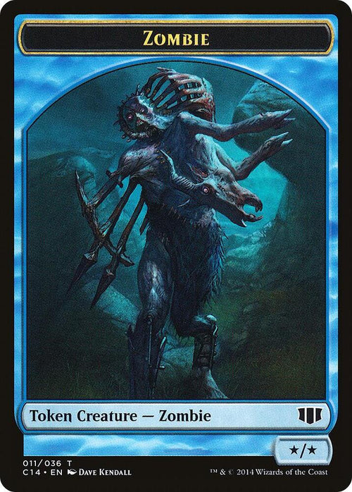 Ape // Zombie (011) Double-Sided Token (Back)