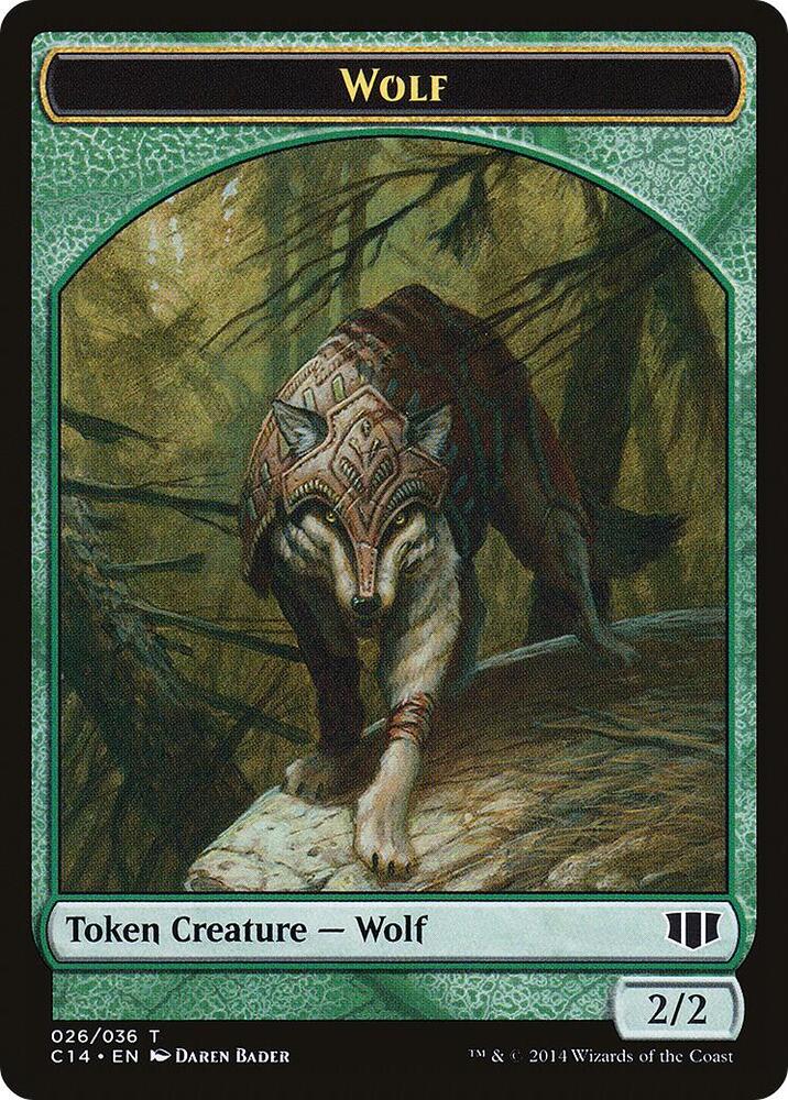 Treefolk // Wolf Double-Sided Token (Back)