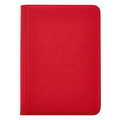 Arcane Fortress 9-Pocket Zippered Binder: Solid Color - Red