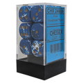 Brush Wavebreak Gold 16mm d6 Dice Block (12 dice)
