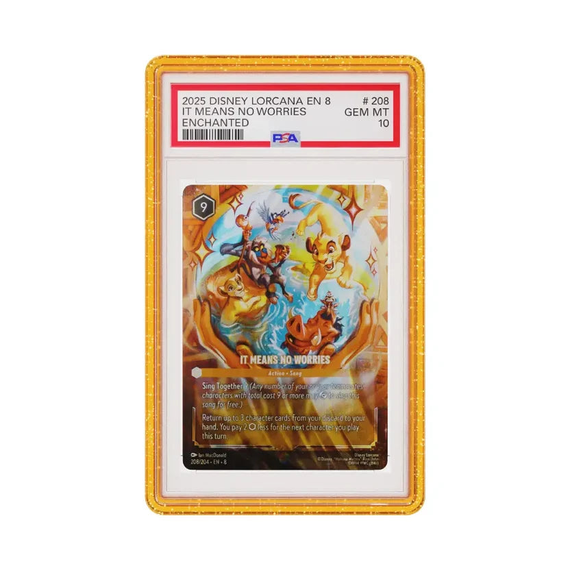 GradedGuard: PSA - Yellow Glitter - Limited Edition - Hobby Store Exclusive
