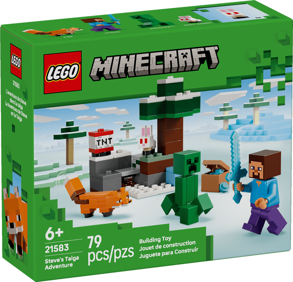 MINECRAFT Steve's Taiga Adventure LEGO