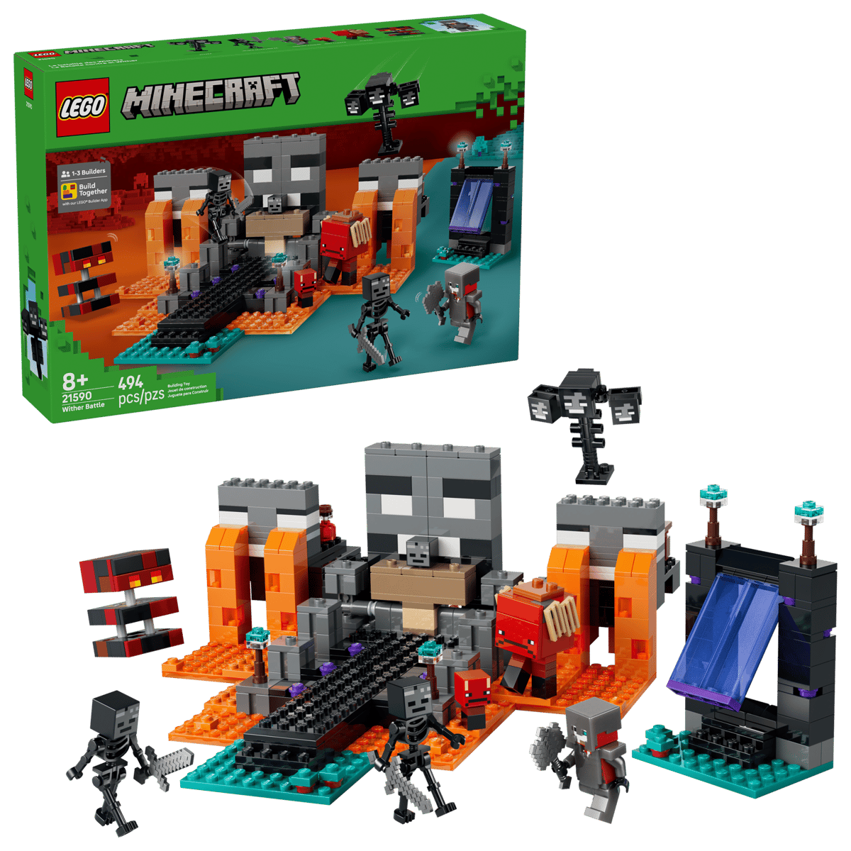 MINECRAFT Wither Battle LEGO