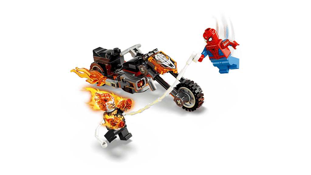 Marvel Spider-Man vs. Ghost Rider Motorcycle LEGO
