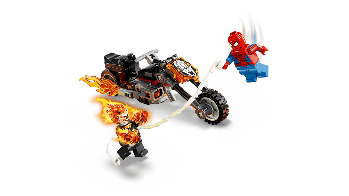 Marvel Spider-Man vs. Ghost Rider Motorcycle LEGO
