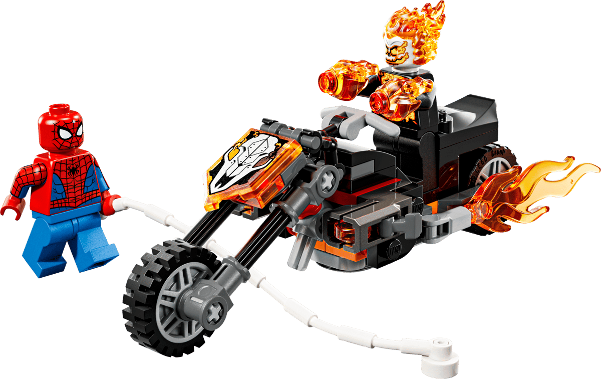 Marvel Spider-Man vs. Ghost Rider Motorcycle LEGO