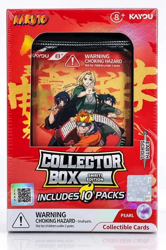 Naruto Earth Scroll Collector Box (10 Packs)