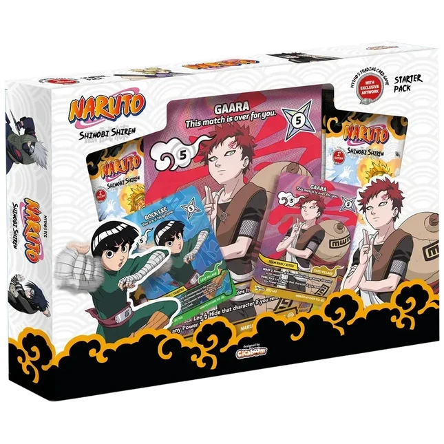 Naruto Shinobi Shiren Starter Pack (4 Packs)