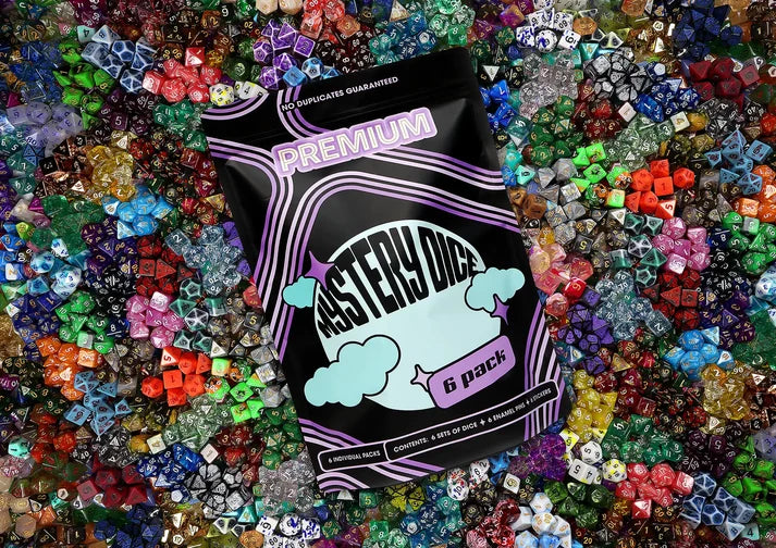 Premium Mystery Dice (6 Pack) 1985 Games