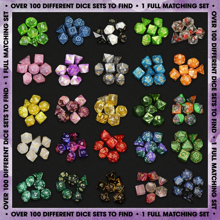 Premium Mystery Dice (6 Pack) 1985 Games