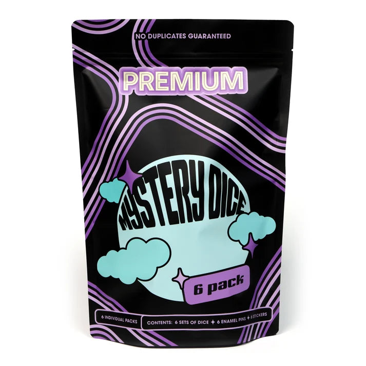 Premium Mystery Dice (6 Pack) 1985 Games