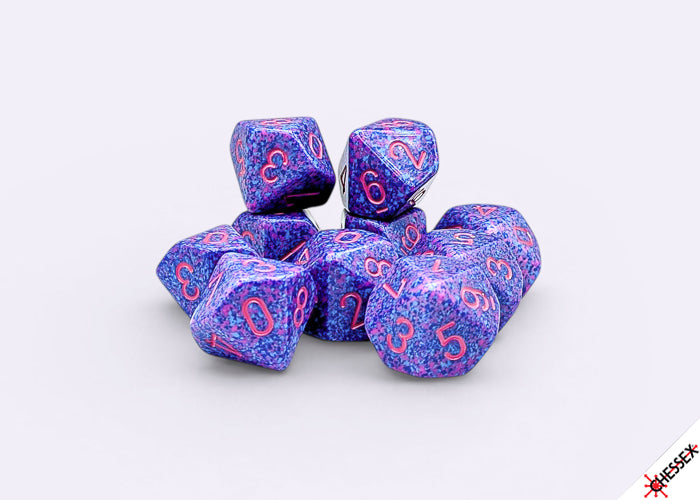 Speckled Purple Passion Set of Ten d10 Dice