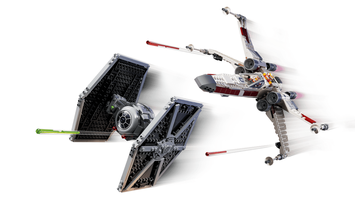 Star Wars Tie Fighter & X-Wing Mash-up LEGO