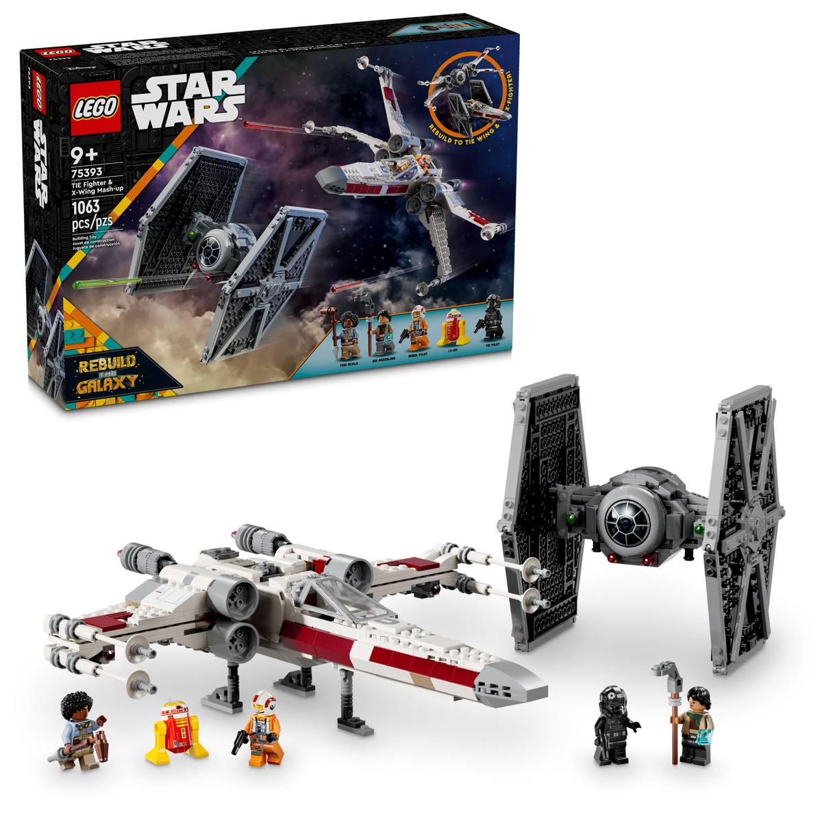 Star Wars Tie Fighter & X-Wing Mash-up LEGO