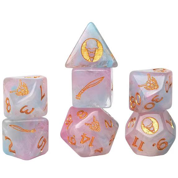Stranger Things Adventure Dice set Erica