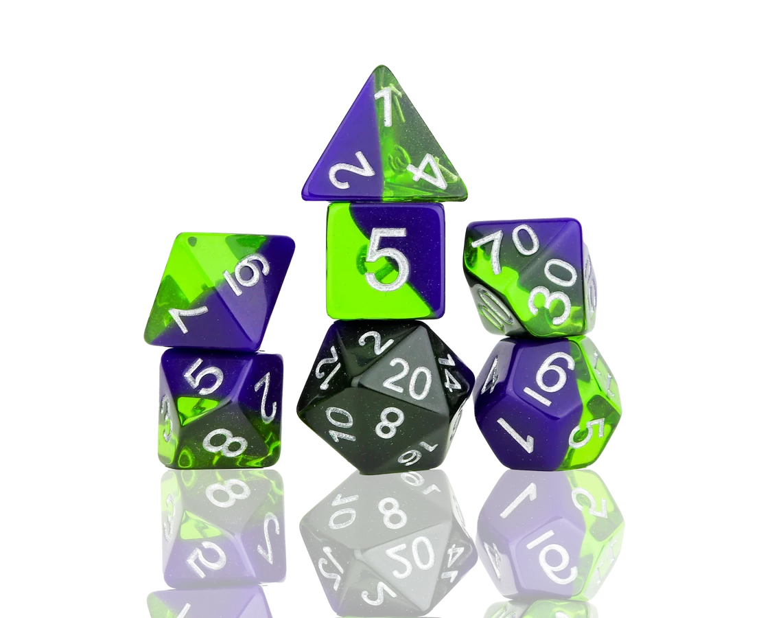 Sirius Dice Sea Glass Dice Set