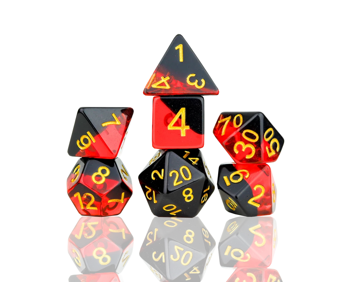 Sirius Dice Brimstone Dice Set