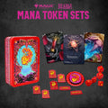 Token Set: Magic The Gathering Red Mana Token Set