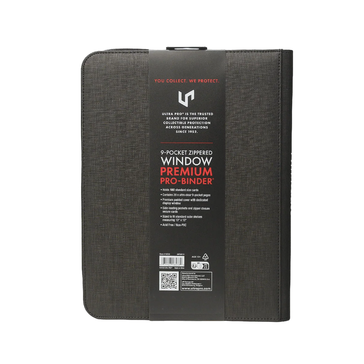 Ultra Pro 9 Pocket Zipped Window Premium Pro-Binder