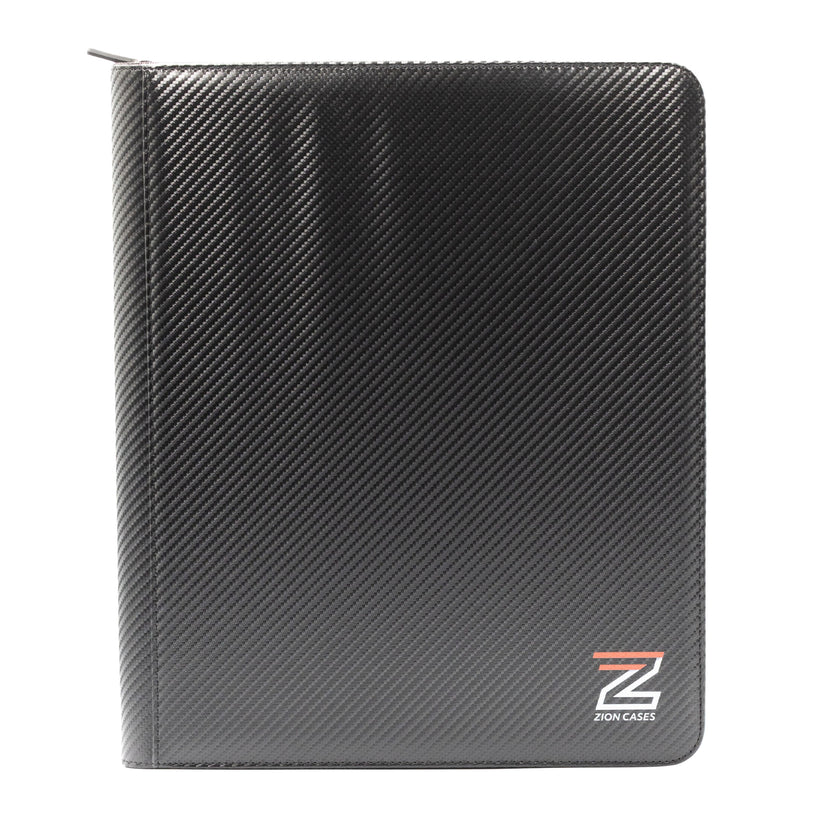 Diamond Texture Toploader Binder (Carbon Fiber Texture - 9 Pocket)