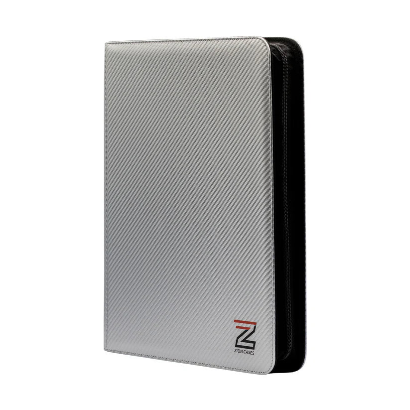 Diamond Texture Toploader Binder (Carbon Fiber Texture - 9 Pocket)