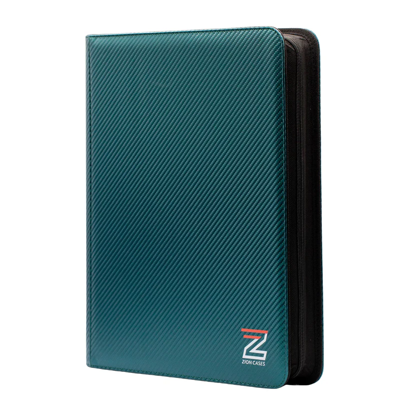 Diamond Texture Toploader Binder (Carbon Fiber Texture - 9 Pocket)