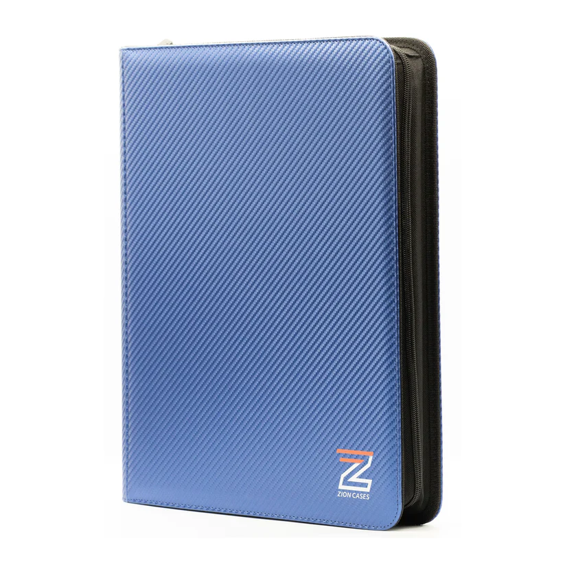 Diamond Texture Toploader Binder (Carbon Fiber Texture - 9 Pocket)