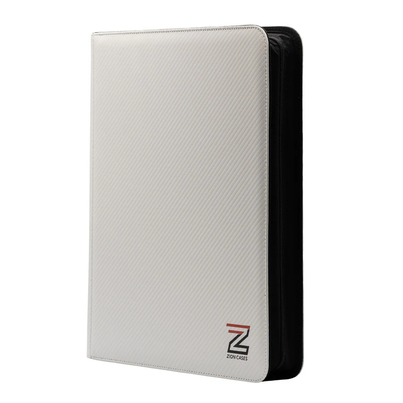 Diamond Texture Toploader Binder (Carbon Fiber Texture - 9 Pocket)